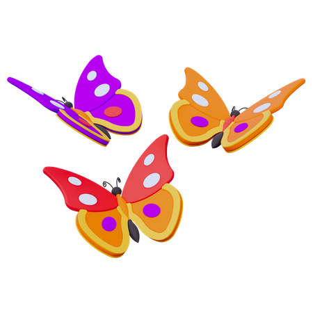 Butterfly  3D Icon