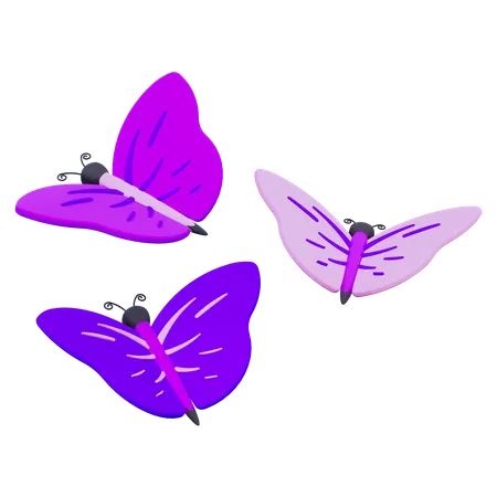 Butterfly  3D Icon