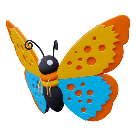 Butterfly  3D Icon