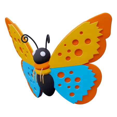 Butterfly  3D Icon