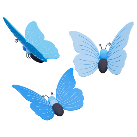 Butterfly  3D Icon