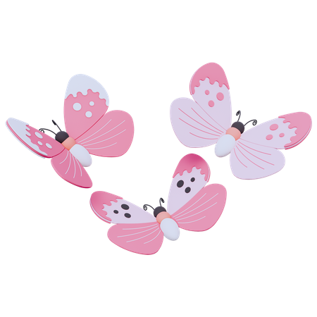 Butterfly  3D Icon