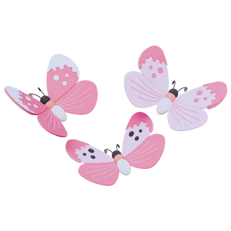 Butterfly  3D Icon