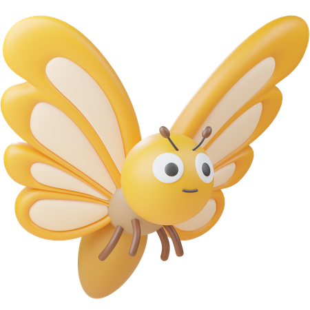 Butterfly  3D Icon