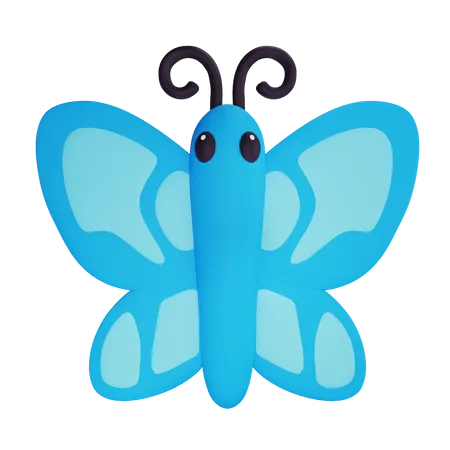 Butterfly  3D Icon