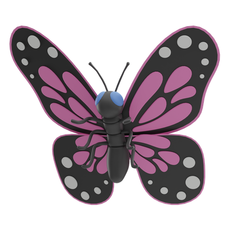 Butterfly  3D Icon