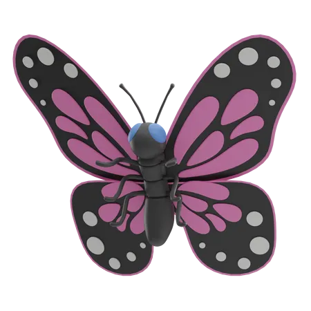 Butterfly  3D Icon