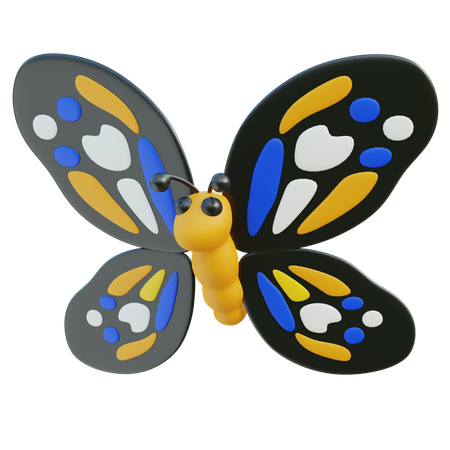 Butterfly  3D Icon