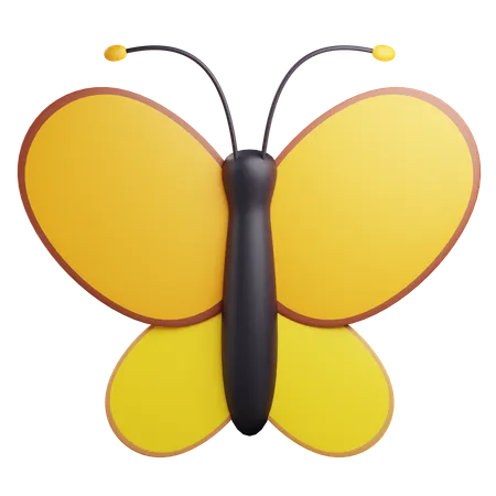 Butterfly  3D Icon