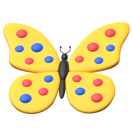 Butterfly  3D Icon