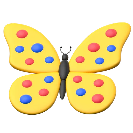 Butterfly  3D Icon
