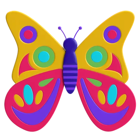 Butterfly  3D Icon