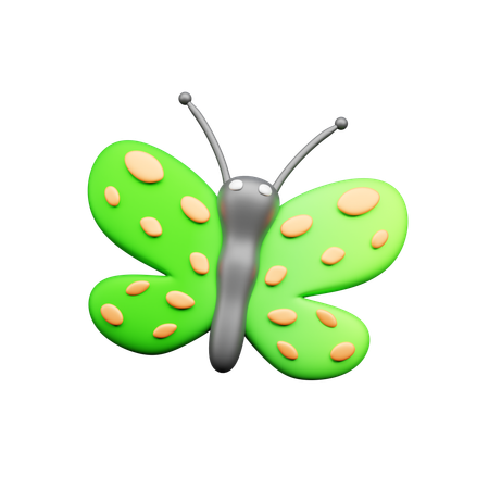 Butterfly  3D Icon