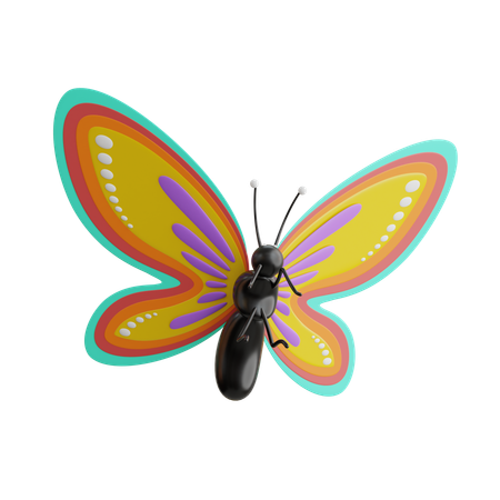 Butterfly  3D Icon