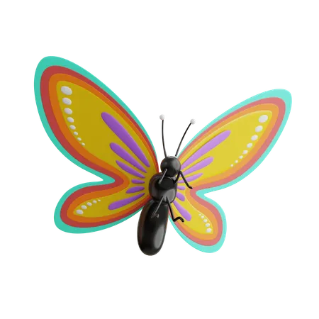 Butterfly  3D Icon