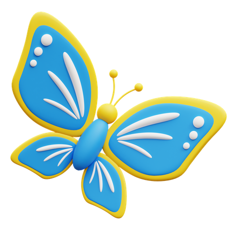 Butterfly  3D Icon