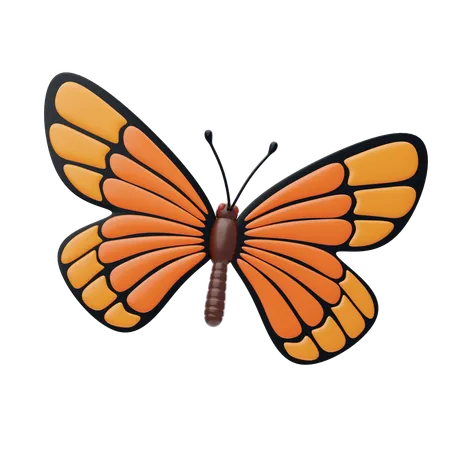 Butterfly  3D Icon