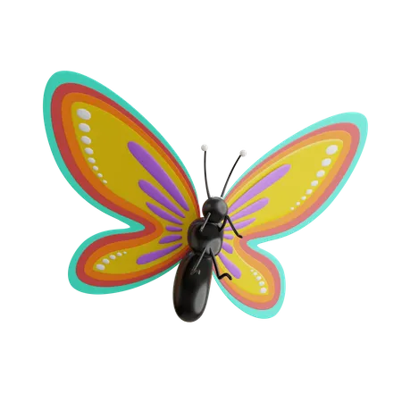 Butterfly  3D Icon