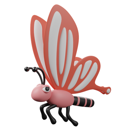 Butterfly  3D Icon