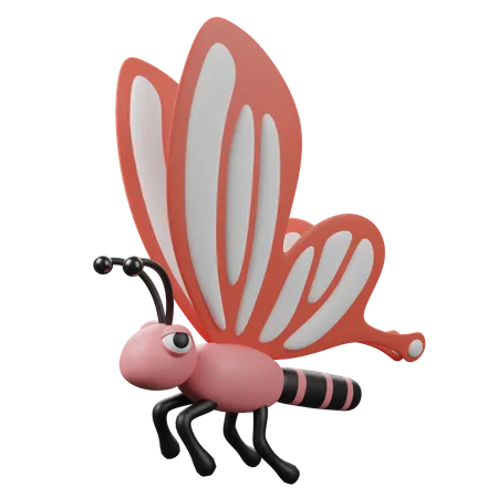 Butterfly  3D Icon