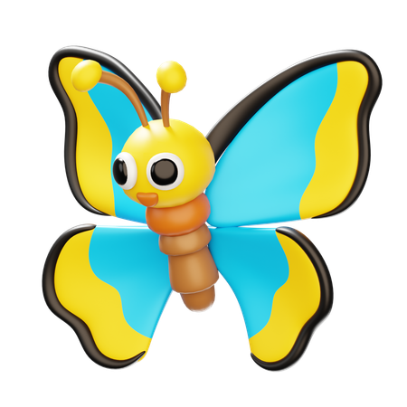 Butterfly  3D Icon