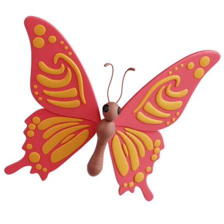 Butterfly  3D Icon