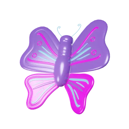 Butterfly  3D Icon