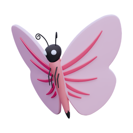 Butterfly  3D Icon