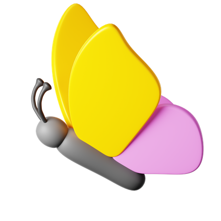 Butterfly  3D Icon