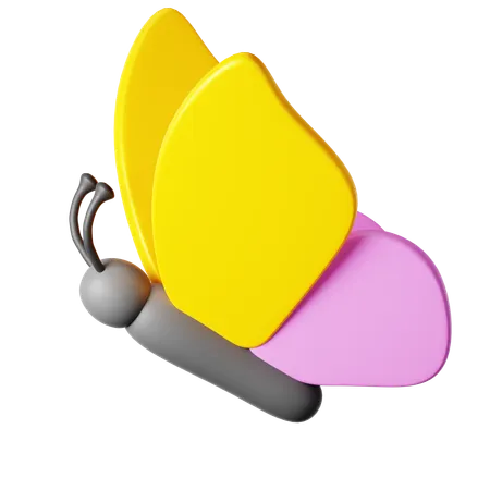Butterfly  3D Icon