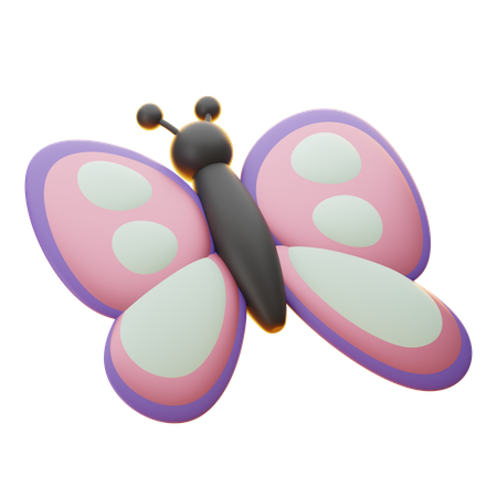 Butterfly  3D Icon