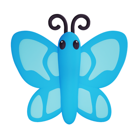 Butterfly  3D Icon