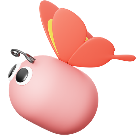 Butterfly  3D Icon