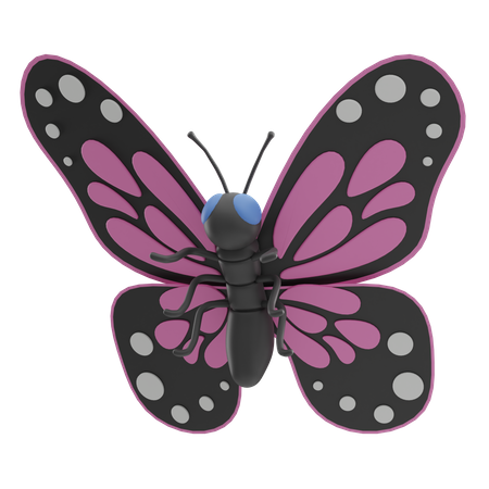 Butterfly  3D Icon
