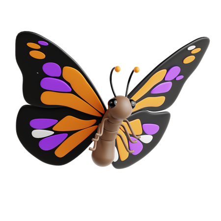 Butterfly  3D Icon