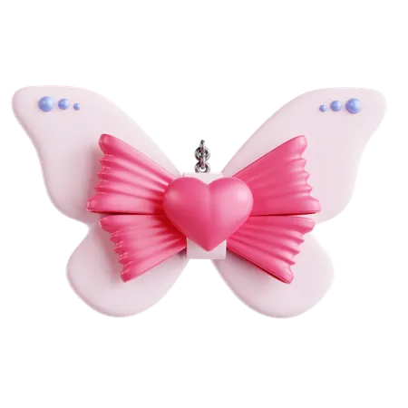 Butterfly Bow  3D Icon