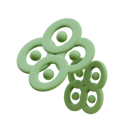 Butterfly Sphere Disc  3D Icon