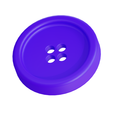 Button 3D Illustration