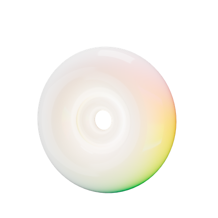 Button  3D Icon