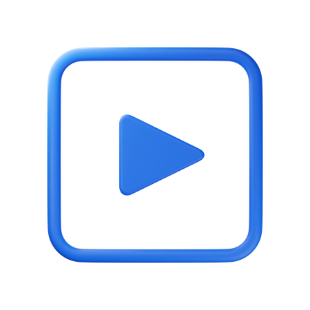 Button  3D Icon