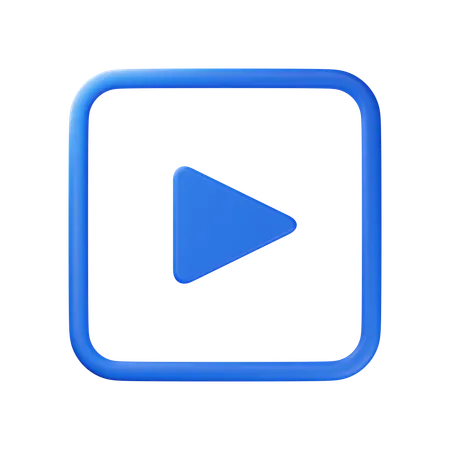 Button  3D Icon