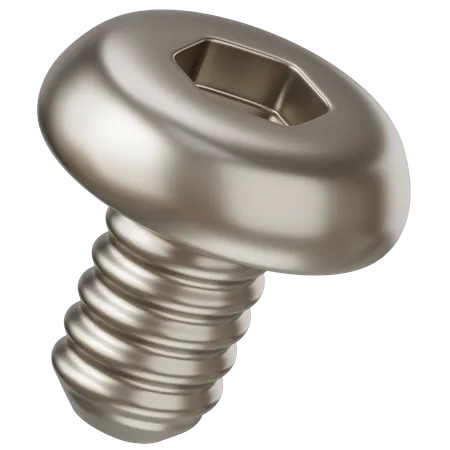 Button Socket Screw  3D Icon