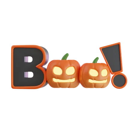 Buuh Halloween  3D Icon