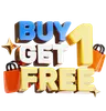 Buy 1 Get 1 Free