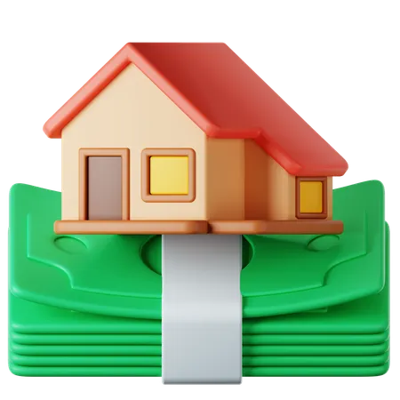 Buy A House  3D Icon
