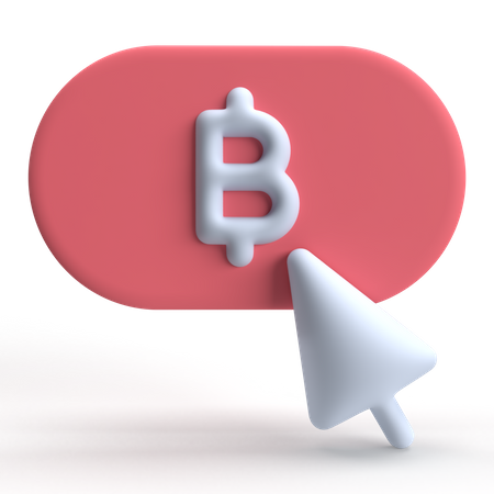 Buy Bitcoin  3D Icon