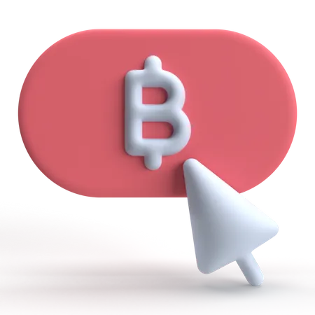 Buy Bitcoin  3D Icon