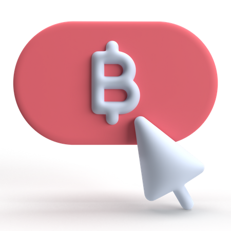 Buy Bitcoin  3D Icon