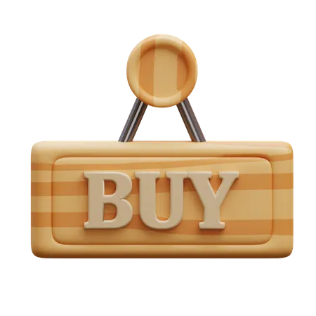 Buy Board  3D Icon