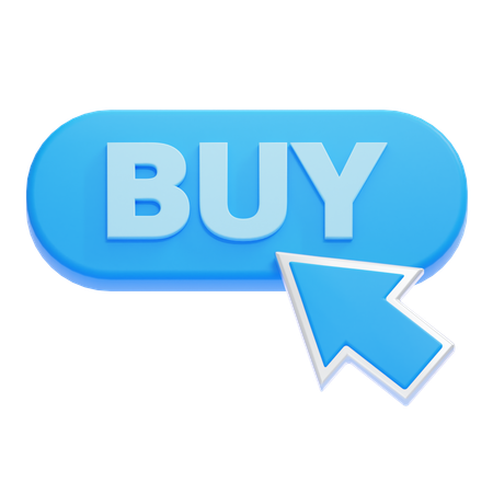 Buy Button  3D Icon